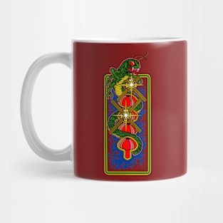 Centipede cabinet art Mug